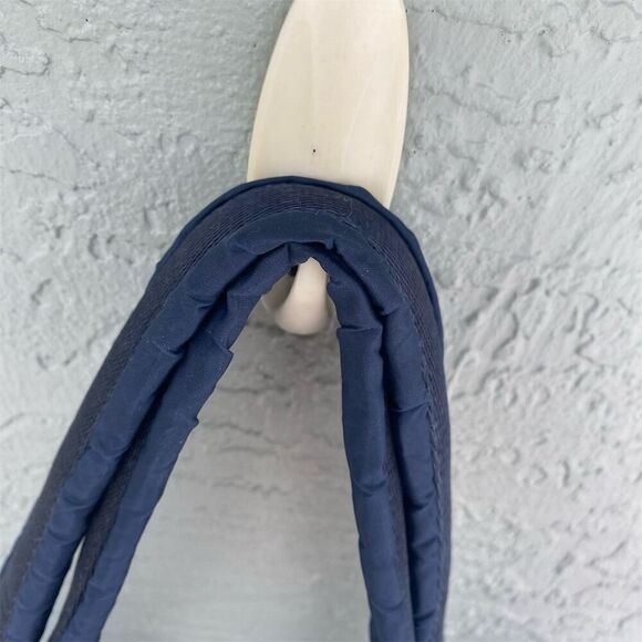 Michael Kors Roberts Large Navy Quilted Gym Tote Bag Double Handles - Picture 6 of 16